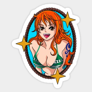 Nami One Piece Sticker